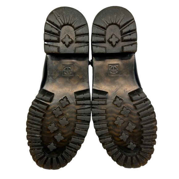 Dr. Martens Rometty II Womens Size 7 Platform Chelsea Boots Black Leather - Picture 8 of 9